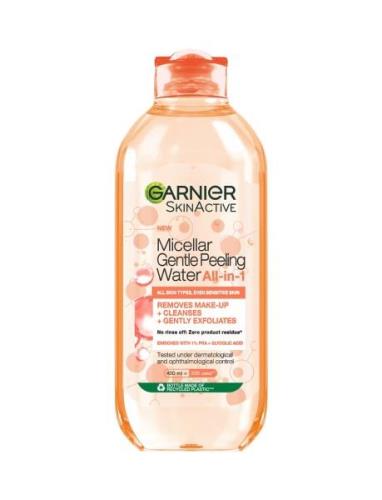 Garnier Gentle Micellar Peeling Water Ansiktsrens Ansiktsvann Nude Gar...