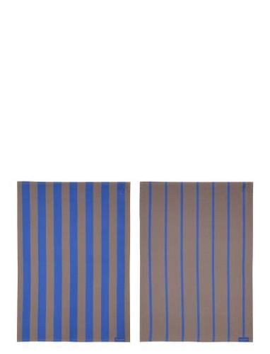 Stripes Tea Towel, 2-Pack Home Textiles Kitchen Textiles Kitchen Towel...