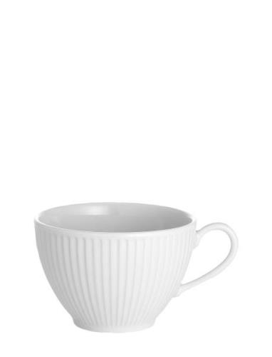 Kop Plissé Home Tableware Cups & Mugs Tea Cups White Pillivuyt