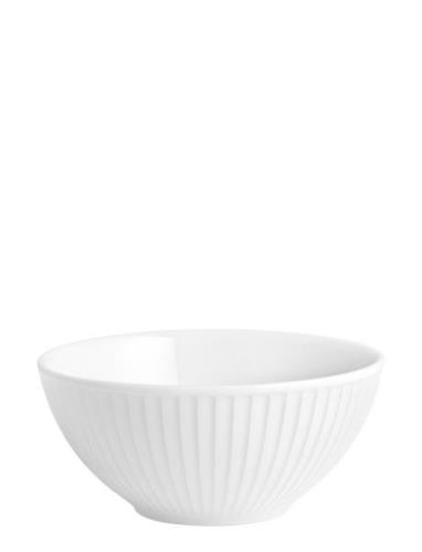 Skål Plissé Home Tableware Bowls Breakfast Bowls White Pillivuyt