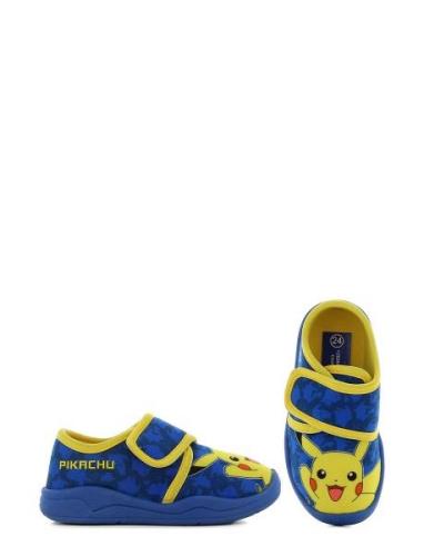 Pokemon House Shoe Tøfler Innesko Blue Pokemon