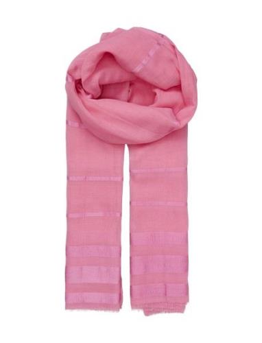 Milena Cowo Scarf Accessories Scarves Lightweight Scarves Pink Becksön...