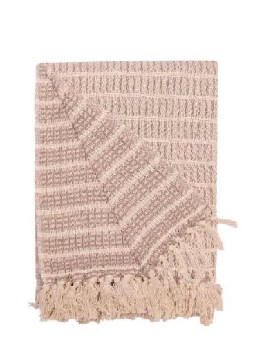 Throw Home Textiles Cushions & Blankets Blankets & Throws Pink Au Mais...