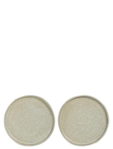 Sand Grain Plate, 2-Pack Home Tableware Plates Small Plates Beige Mett...