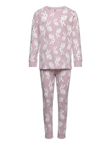 Pajama Unicorns And Cute Anima Pyjamas Sett Purple Lindex