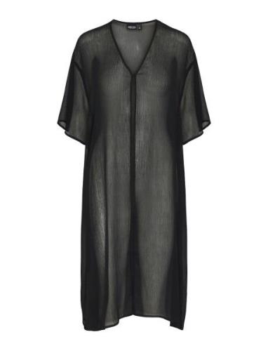 Pcatrud Kaftan Sww Box Bc Strandklær Black Pieces