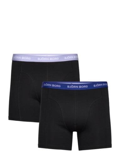 Cotton Stretch Boxer 2P Boksershorts Black Björn Borg