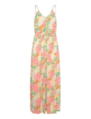 Follow The Sun Maxi Dress Maxikjole Festkjole Multi/patterned Rip Curl