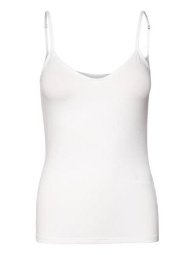 Manila Tops T-shirts & Tops Sleeveless White MbyM