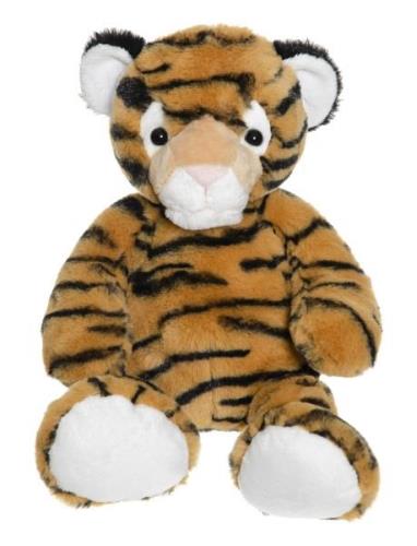 Teddy Wild Tiger Toys Soft Toys Stuffed Animals Beige Teddykompaniet