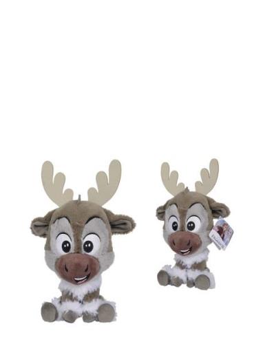 Disney Frozen 2, Chunky Sven, 25Cm Toys Soft Toys Stuffed Animals Brow...