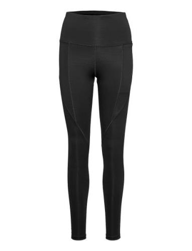 Pp High Rise Tight Sport Running-training Tights Black Reebok Performa...