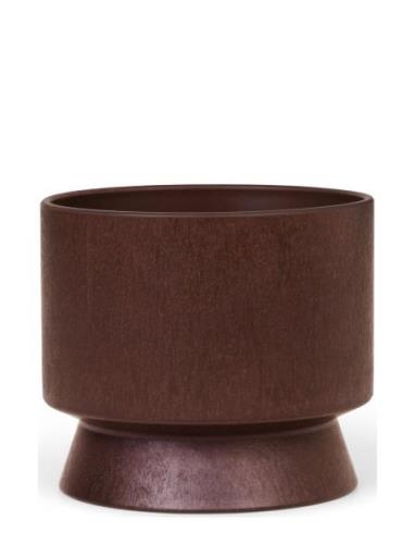 Ro Urtepotteskjuler Ø12 Cm Home Decoration Flower Pots Brown Rosendahl