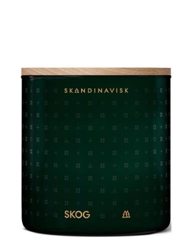 Skog Scented Candle 400G Duftlys Green Skandinavisk