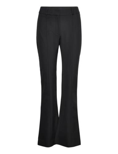 Sarih Trousers 14212 Bottoms Trousers Flared Black Samsøe Samsøe