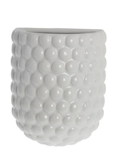 Dotsie Flower Pot Home Decoration Flower Pots White Lene Bjerre