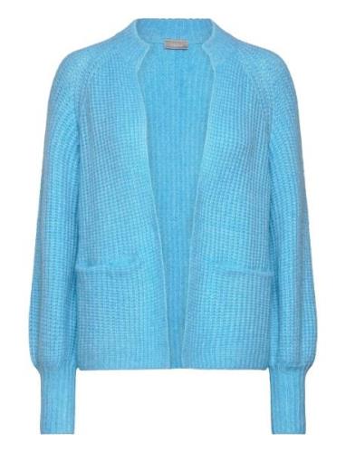 Frbeverly Car 1 Tops Knitwear Cardigans Blue Fransa