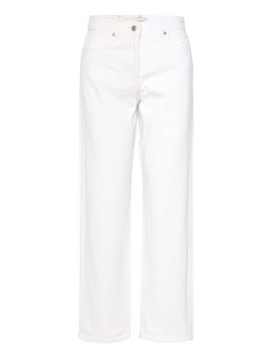 Kenzie Straight Leg Jeans Bottoms Jeans Straight-regular White NORR