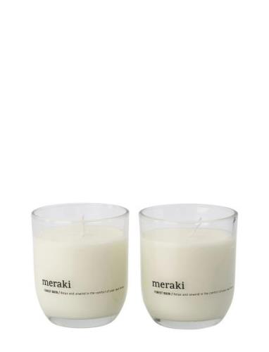 Scented Candle, Forest Rain Duftlys White Meraki