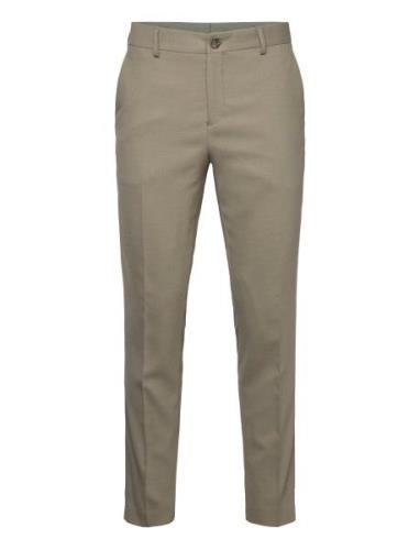 Slhslim-Neil Trs B Noos Bottoms Trousers Formal Khaki Green Selected H...