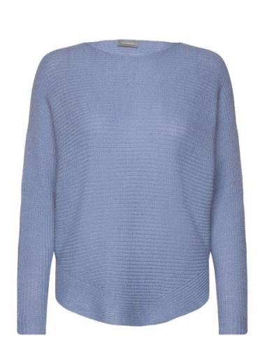 Freretta Pu 3 Tops Knitwear Jumpers Blue Fransa