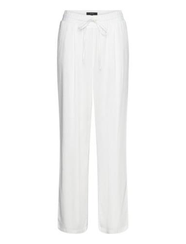 Vmjesmilo Wide Pants Ga Noos Bottoms Trousers Wide Leg White Vero Moda