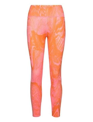 Asmc Tpr O 7/8 Sport Running-training Tights Orange Adidas By Stella M...