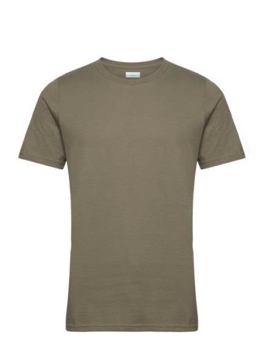 Csc Seasonal Logo Tee Sport T-shirts Short-sleeved Khaki Green Columbi...