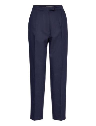 Lux-Pleat Bottoms Trousers Suitpants Navy French Connection