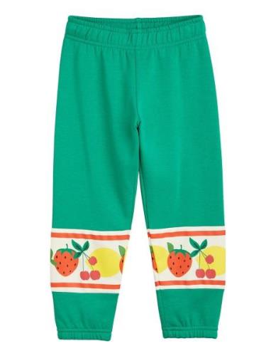 Fruits Border Sweatpants Bottoms Sweatpants Green Mini Rodini