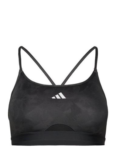 Aer Ls Aop Bra Sport Bras & Tops Sports Bras - All Grey Adidas Perform...