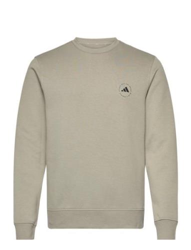 Core Crew Sport Sweat-shirts & Hoodies Sweat-shirts Green Adidas Golf