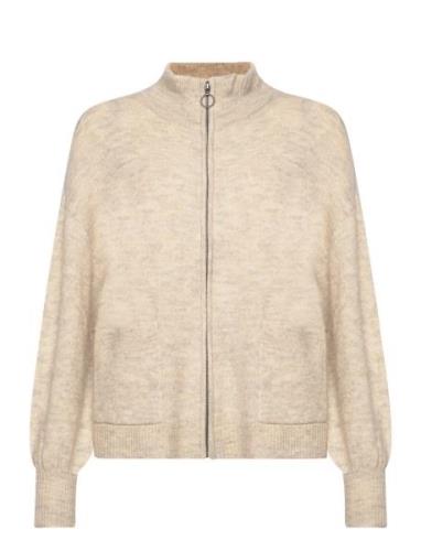 Frelvira Car 2 Tops Knitwear Cardigans Beige Fransa