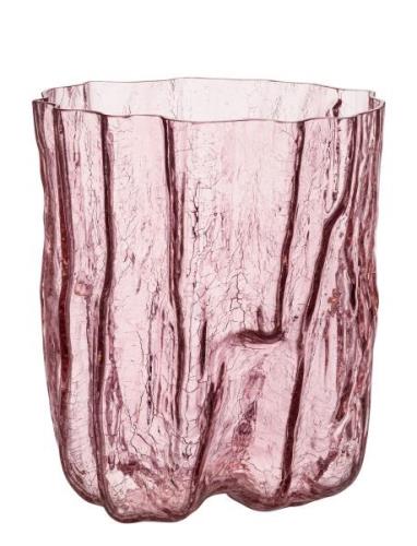 Crackle Vase Home Decoration Vases Big Vases Pink Kosta Boda