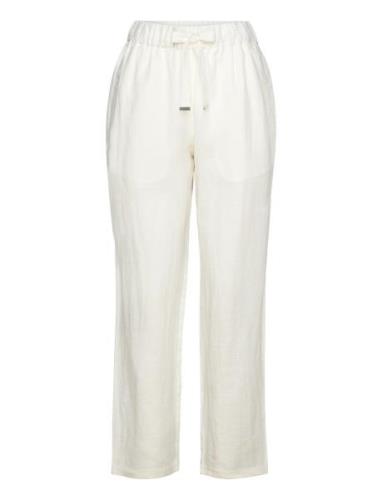 C_Timpa Bottoms Trousers Wide Leg White BOSS