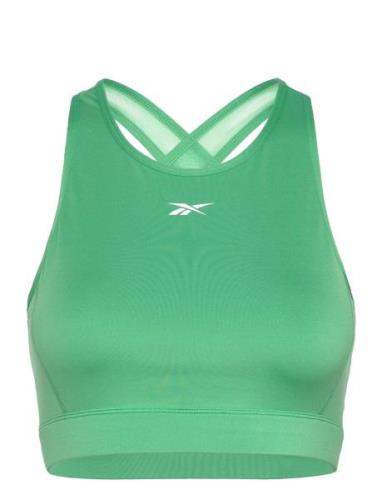 Id Train Vector Bral Sport Bras & Tops Sports Bras - All Green Reebok ...