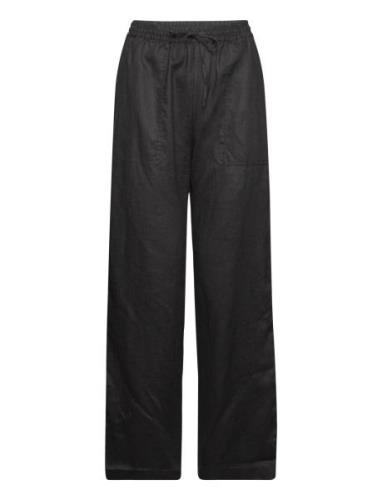 Eniolapw Pa Bottoms Trousers Straight Leg Black Part Two