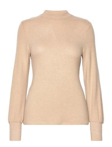 Sc-Biara Tops Knitwear Jumpers Beige Soyaconcept