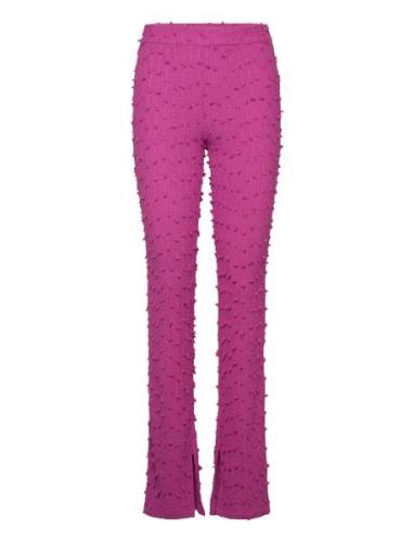 Elayna Bottoms Trousers Flared Pink Hofmann Copenhagen