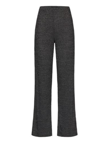 Lr-Elma Bottoms Trousers Straight Leg Grey Levete Room