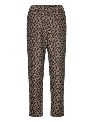 Estella Jacquard Trousers Bottoms Trousers Suitpants Black French Conn...