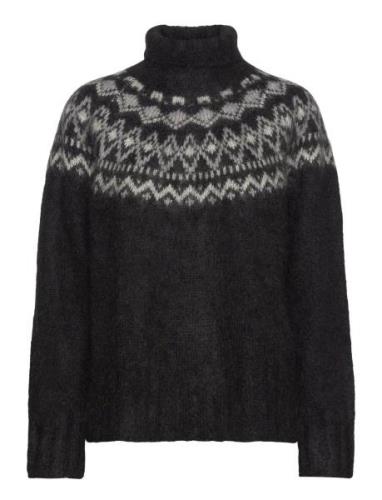 Falzarego Sweater Tops Knitwear Jumpers Black Twist & Tango