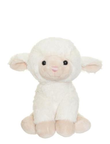 Teddy Farm, Sitting Lamb Toys Soft Toys Stuffed Animals White Teddykom...