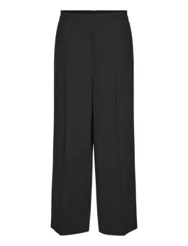 Mapippie Bottoms Trousers Wide Leg Black Masai