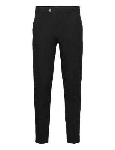 Linen Club Pants Bottoms Trousers Formal Black Lindbergh