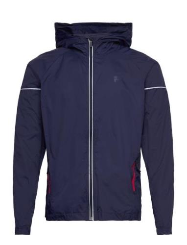 Ruffano Packable Running Jacket Sport Sport Jackets Blue FILA