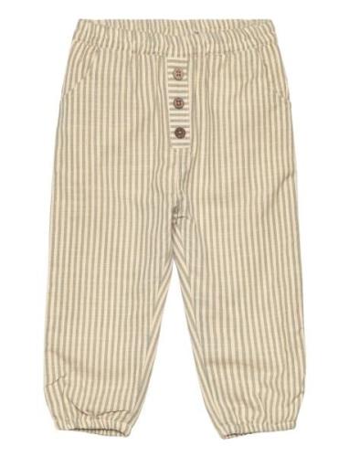 Pants Woven W. Lining Bottoms Trousers Multi/patterned Fixoni