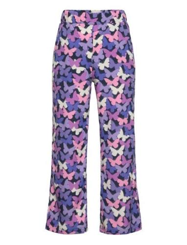 Nkfluna Wide Pant Pb Bottoms Trousers Purple Name It