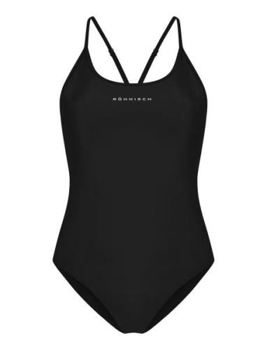 Ifemi Swimsuit Badedrakt Badetøy Black Röhnisch