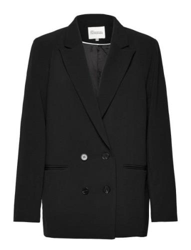 27 The Tailored Blazer Blazers Double Breasted Blazers Black My Essent...